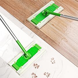 AIR U+ Wet Pads Refill for Swiffer Sweeper Wet Mopping Cloth, Unscented Disposable Floor Cleaning Wipes, 30 Count