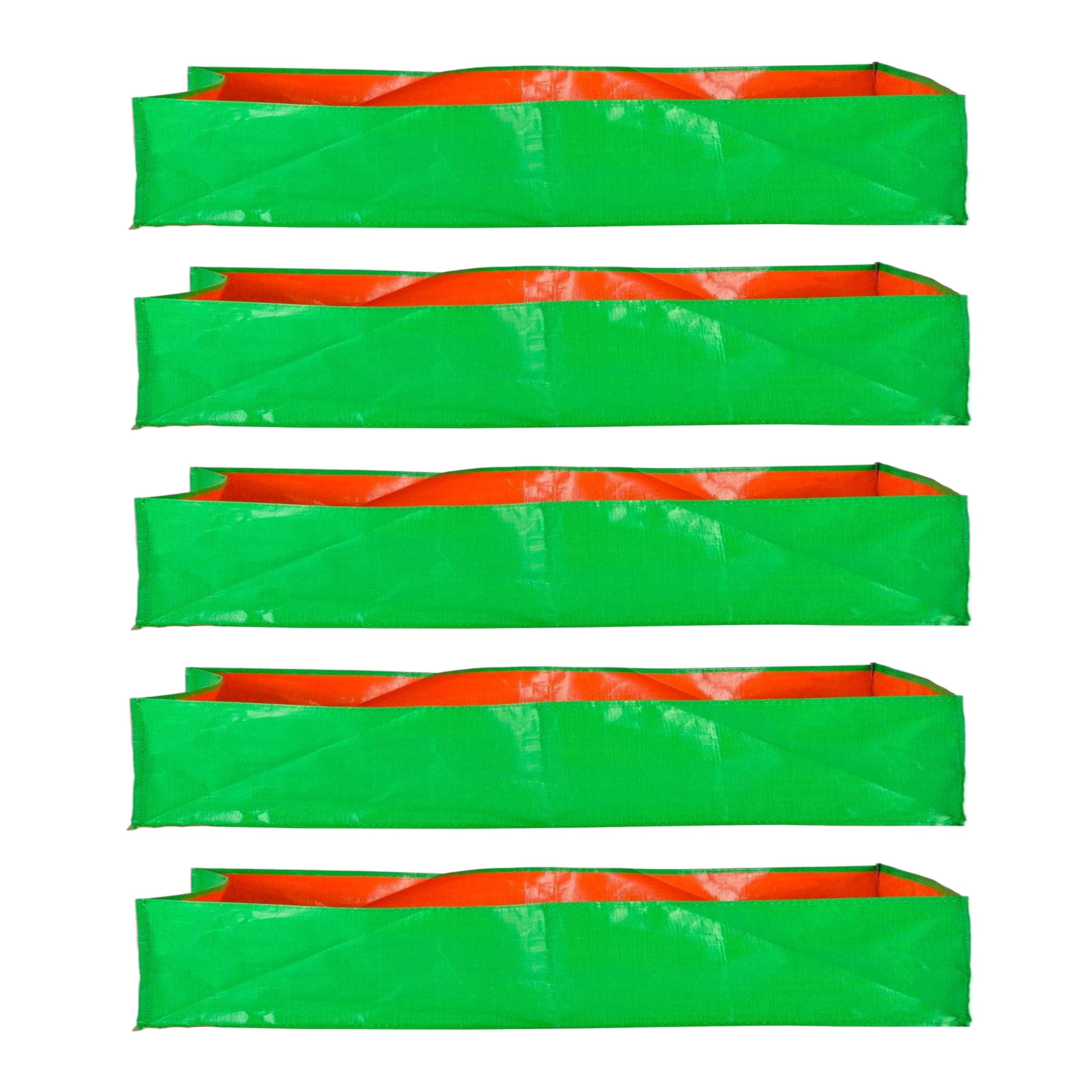 GARDECO 260 GSM HDPE UV Treated Heavy Duty Rectangle Type Grow Bags for Vegetable (24x12x6-Inch) - Pack of 5 (B0BTZ165VW) Amazon Price History, Amazon Price Tracker