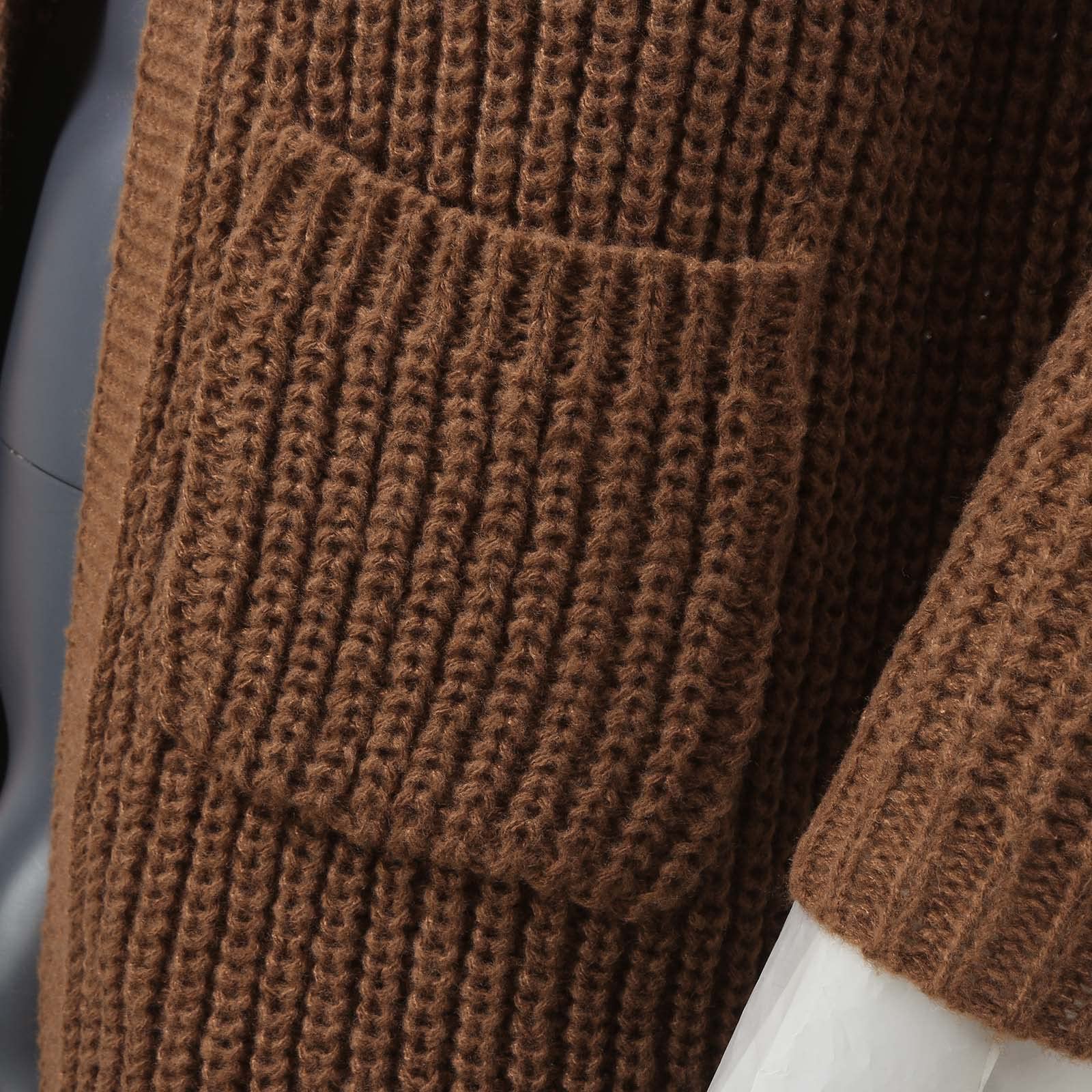 Cardigan Punto Hombre, Chaqueta De Punto Elegante Hombre Cuello V Cierre De Botones Y Bolsillos Para Chaqueta Primavera Y Otoño Cómodo Suave Abrigo Casual Moda Para La Moda Diaria Y Comodidad