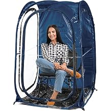 WeatherPod&reg; Pop-Up Sports Tent 1-2 Person &ndash; Instant Setup MyPod&trade; Original Shark Tank All-Weather Shelter for Outdoor Sports, Rain, Wind &amp; Cold