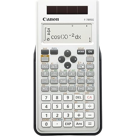 Canon 445関数電卓 F-789SG-SL 土地家屋調査士試験対応