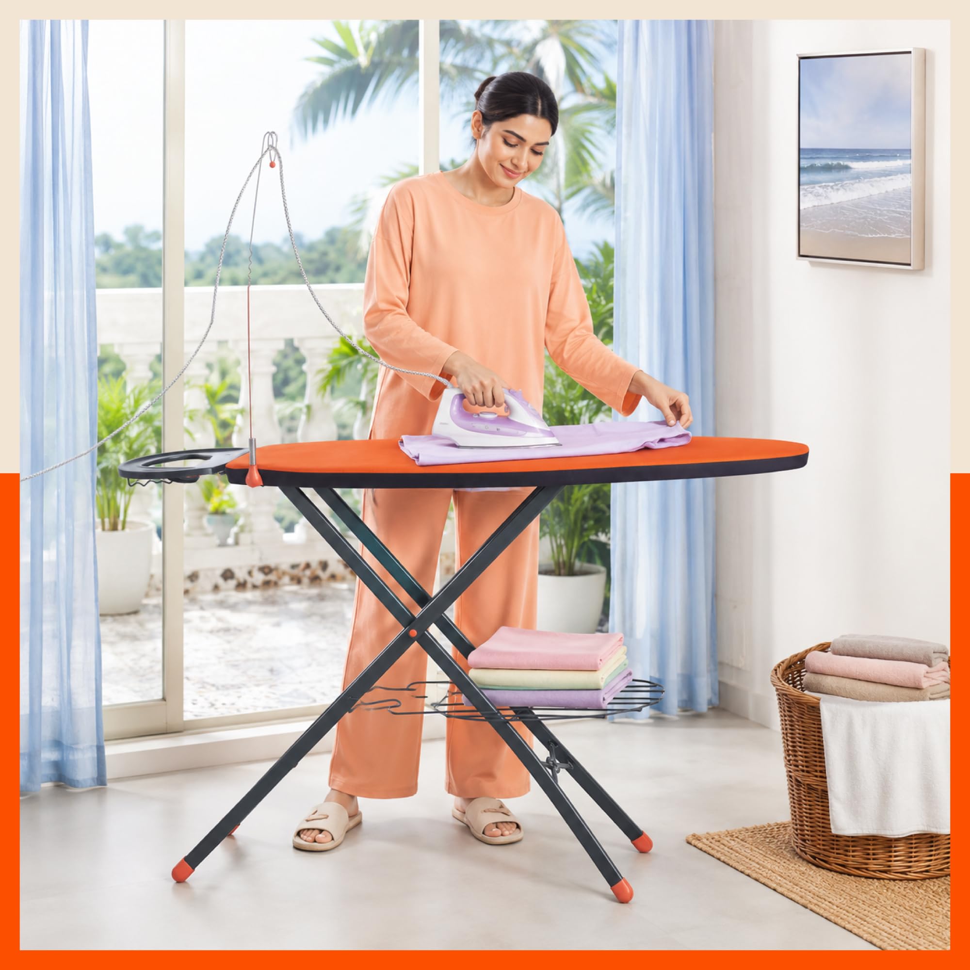 Bathla X-Pres Ace Pro Ironing Board - Foldable & Adjustable -13 Bathla X-Pres Ace Pro Ironing Board - Foldable & Adjustable -13