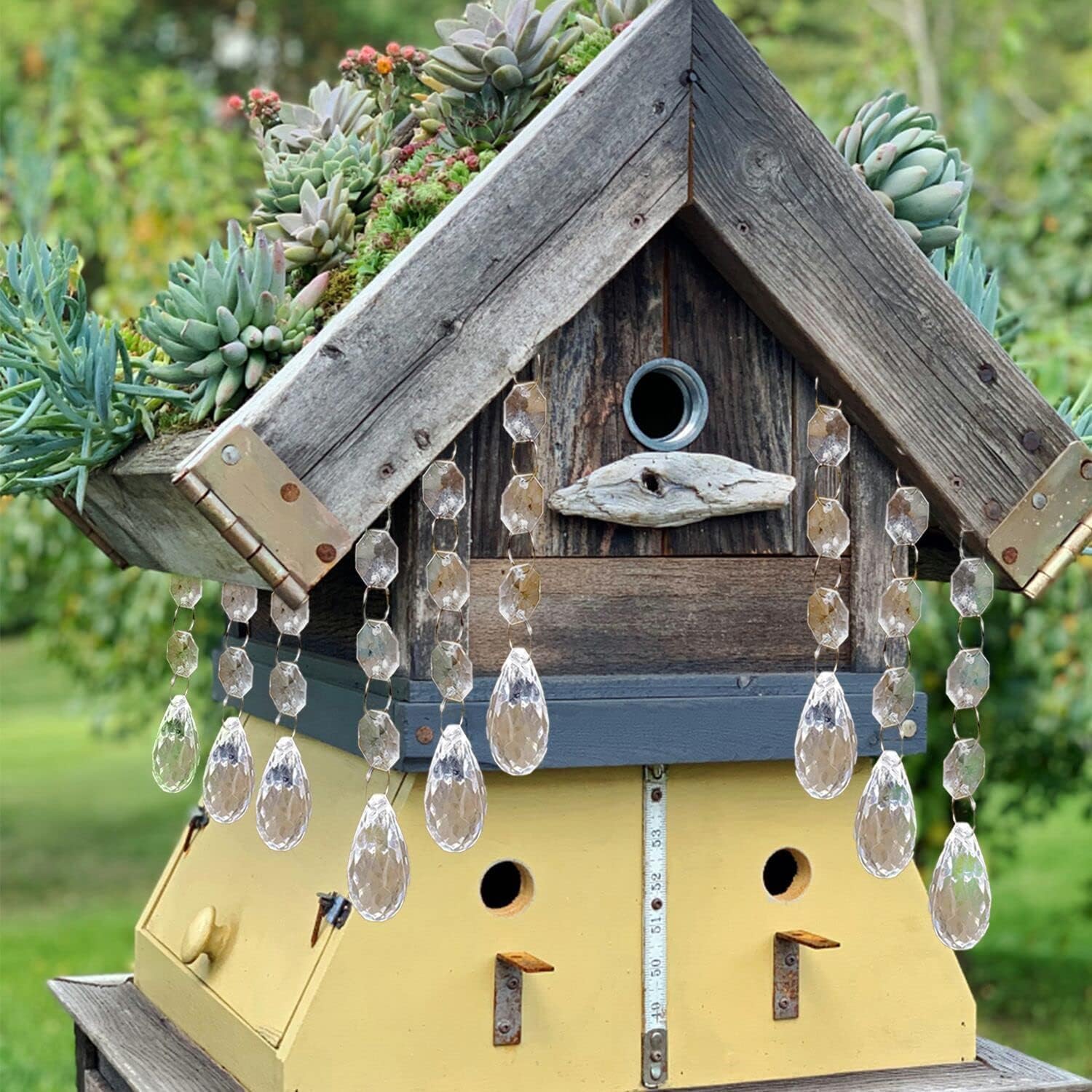 10 Pendentifs Cristal Attrape-soleil - Décoration Fenêtre Et Jardin