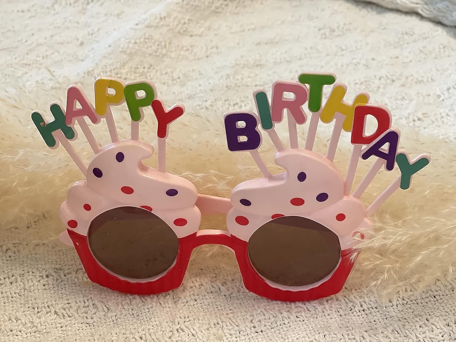 6pcs Birthday Sunglasses, Novelty Funny Sunglasses for Kids Adults, Great Gift for Happy Birthday Party Favors : Clothing, Shoes & Jewelry