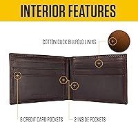 Vista 14 de Carhartt Carteras duraderas de cuero marrón aceitado, para hombre, disponibles en varios estilos