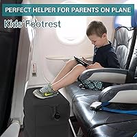 Vista 5 de Almohada Reposapiés Inflable Negro