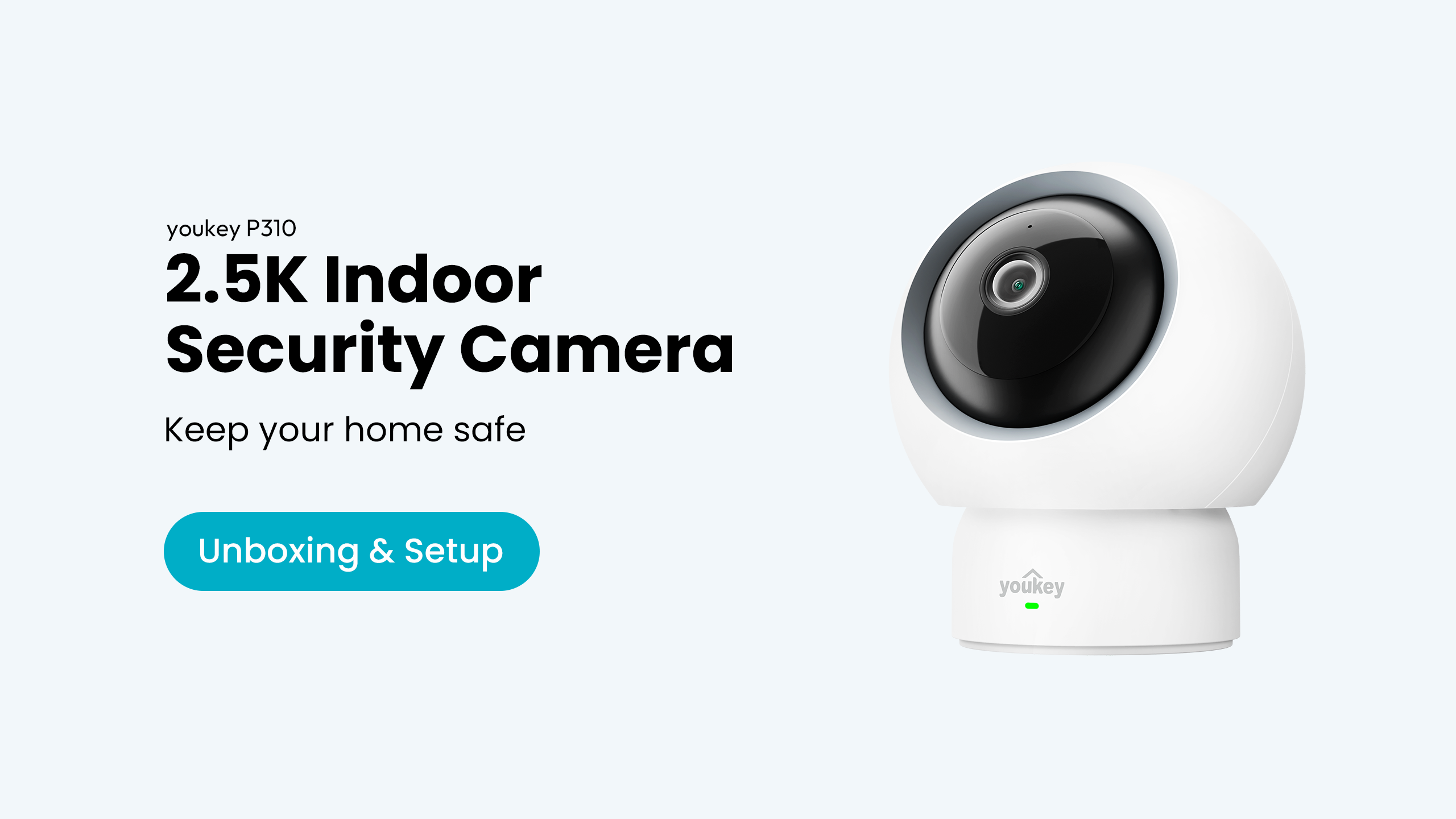 Indoor Camera Sensforge Indoor Pan-Tilt Security Camera With SD