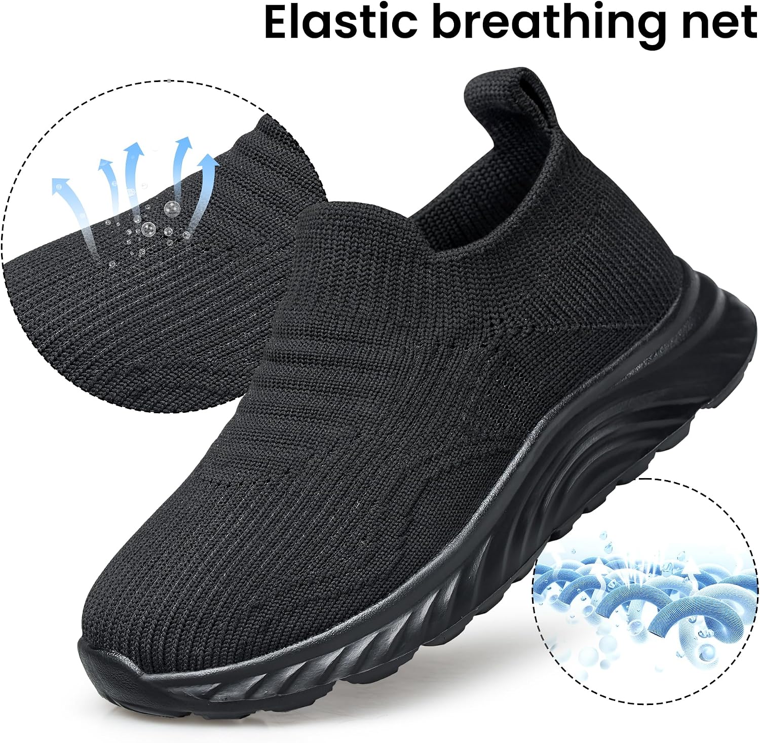 Boys Girls Sock Shoes Unisex Kids Sneakers Athletic Tennis Walking Running Shoes for Toddler/Little Kid/Big Kid