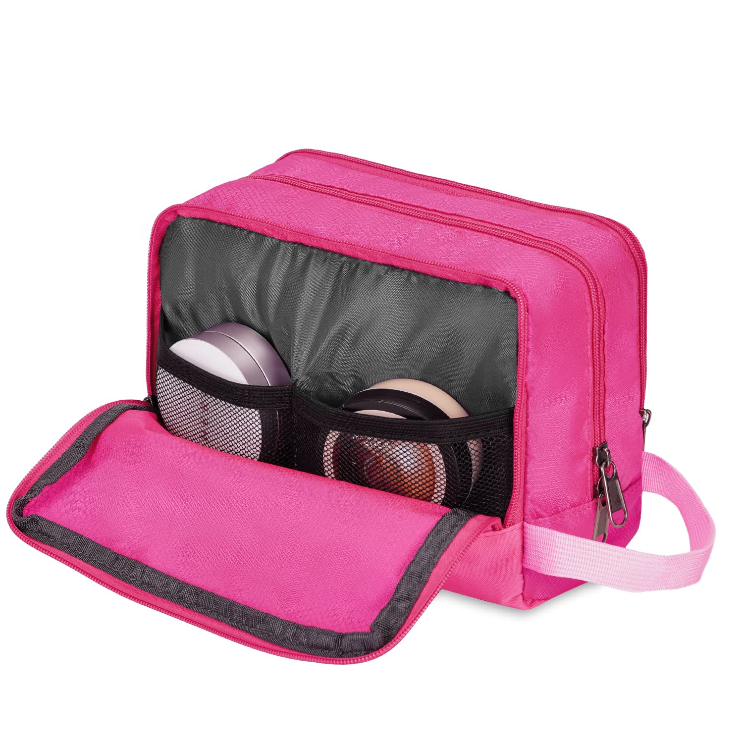 WANDF Astuccio da toilette da uomo da viaggio, borsa da bagno, accessori da viaggio, astuccio per trucco, da donna, organizzatori di servizi igienici