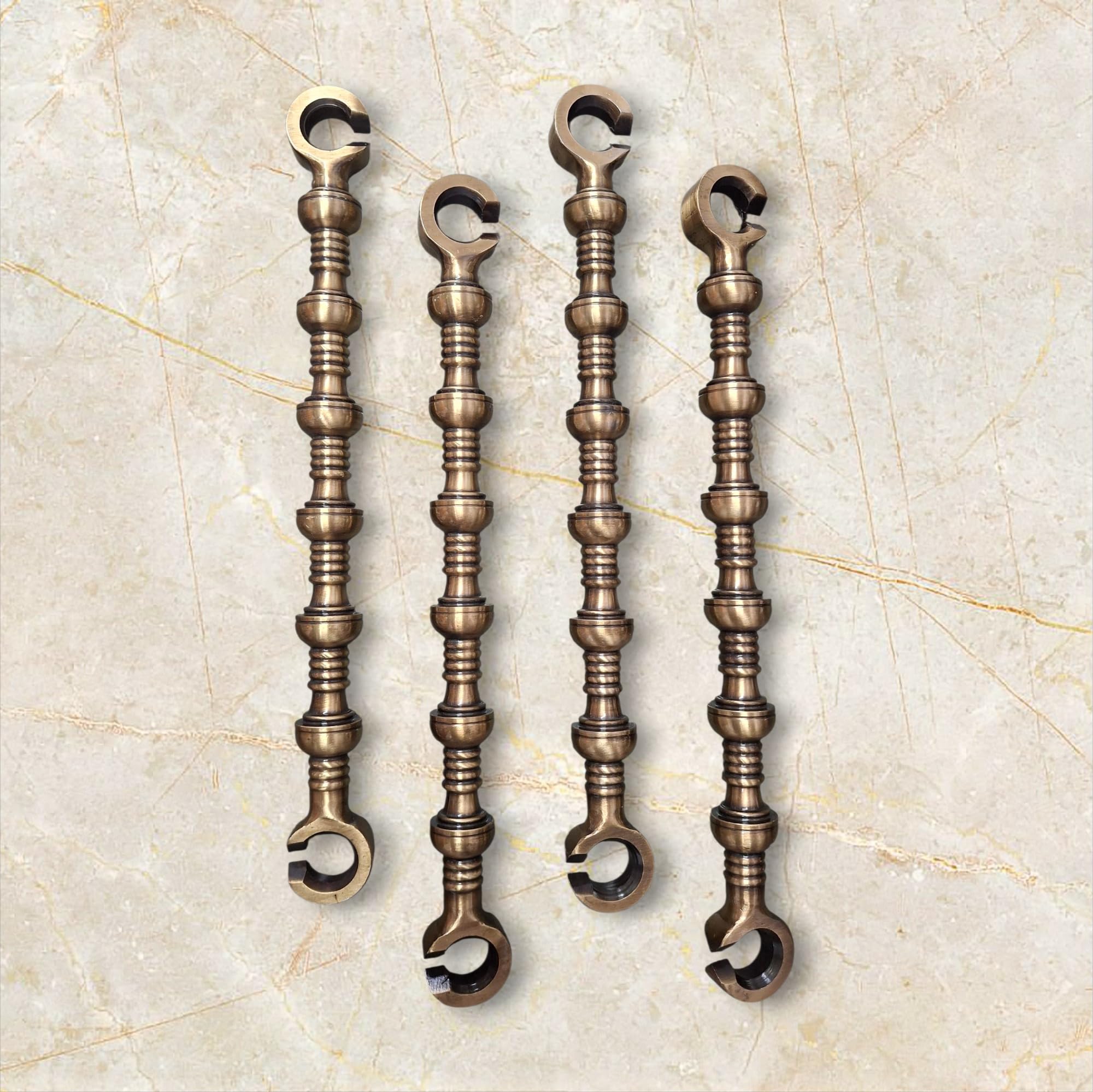 Swing Rod Hanging jhula 25mm Thickness Brass Finish Extension Rod for Swing Hammock Patio Punching Bag Swing Rod,Swing Rod for JHULLA with Weight Capacity of 3000KG, (Pack of 4PCS) Kkriya home decor.-image-38