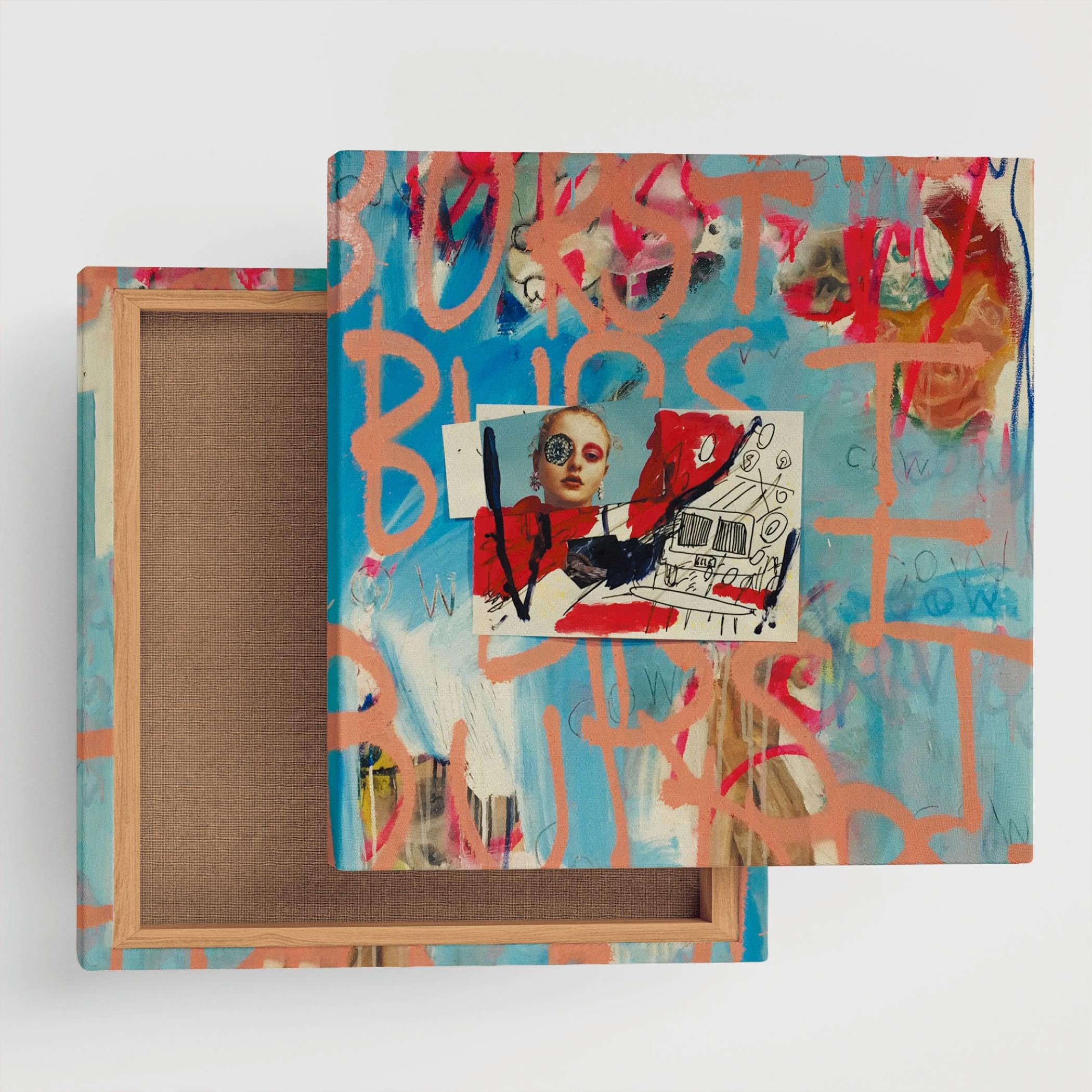 Amazon.co.jp: モダン アート アートパネル 100cm × 100cm XLサイズ