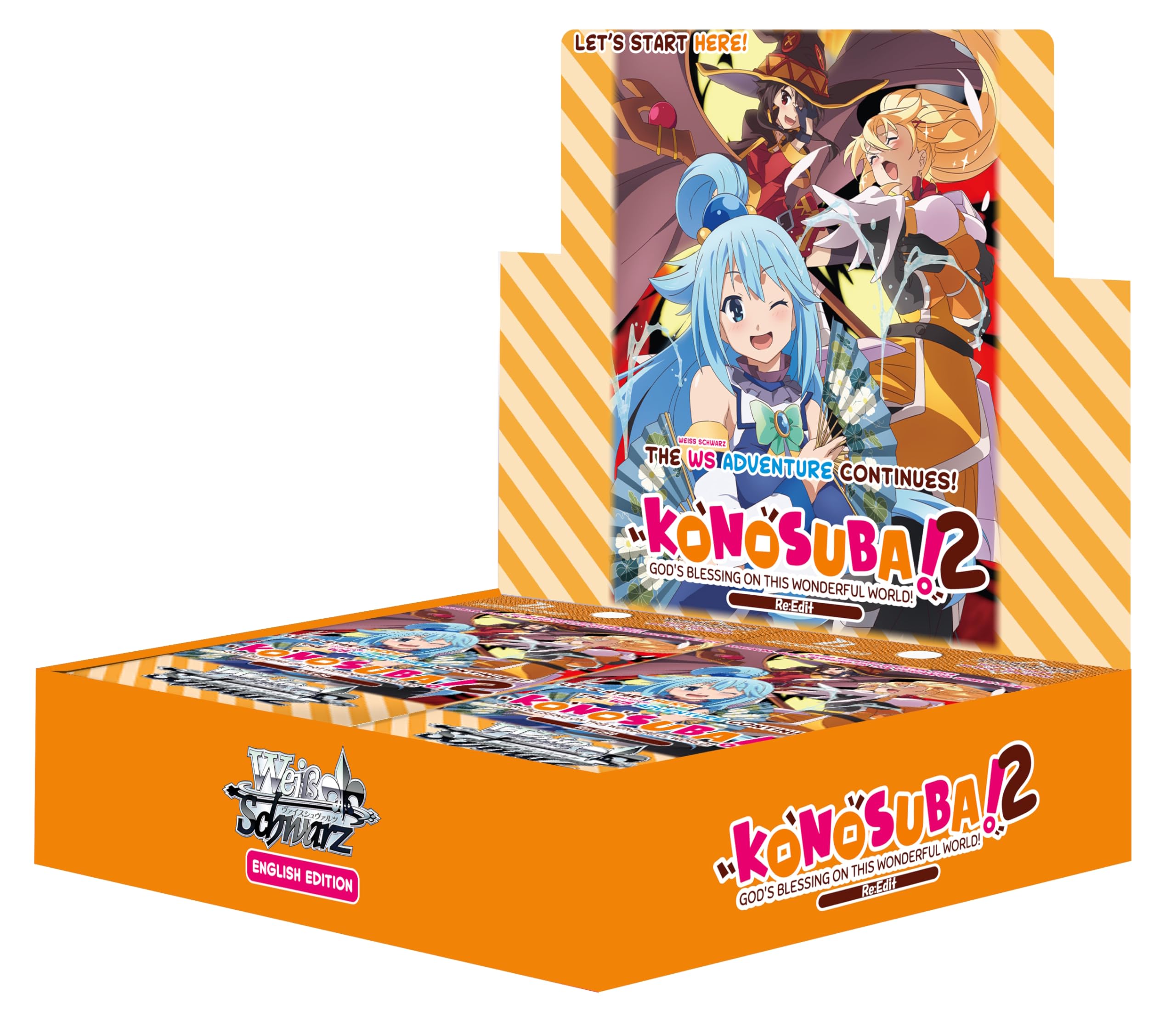 WEISS SCHWARZ: KONOSUBA GOD'S BLESSING RE:EDIT BOOSTER BOX