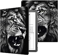 Vista 78 de Funda para Kindle básico de 6 pulgadas (11.ª generación), múltiples ángulos, piel sintética, delgada, con función de encendido y apagado automático