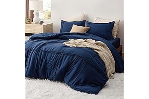 Bedsure Extra Long Twin XL Comforter Set with Sheet