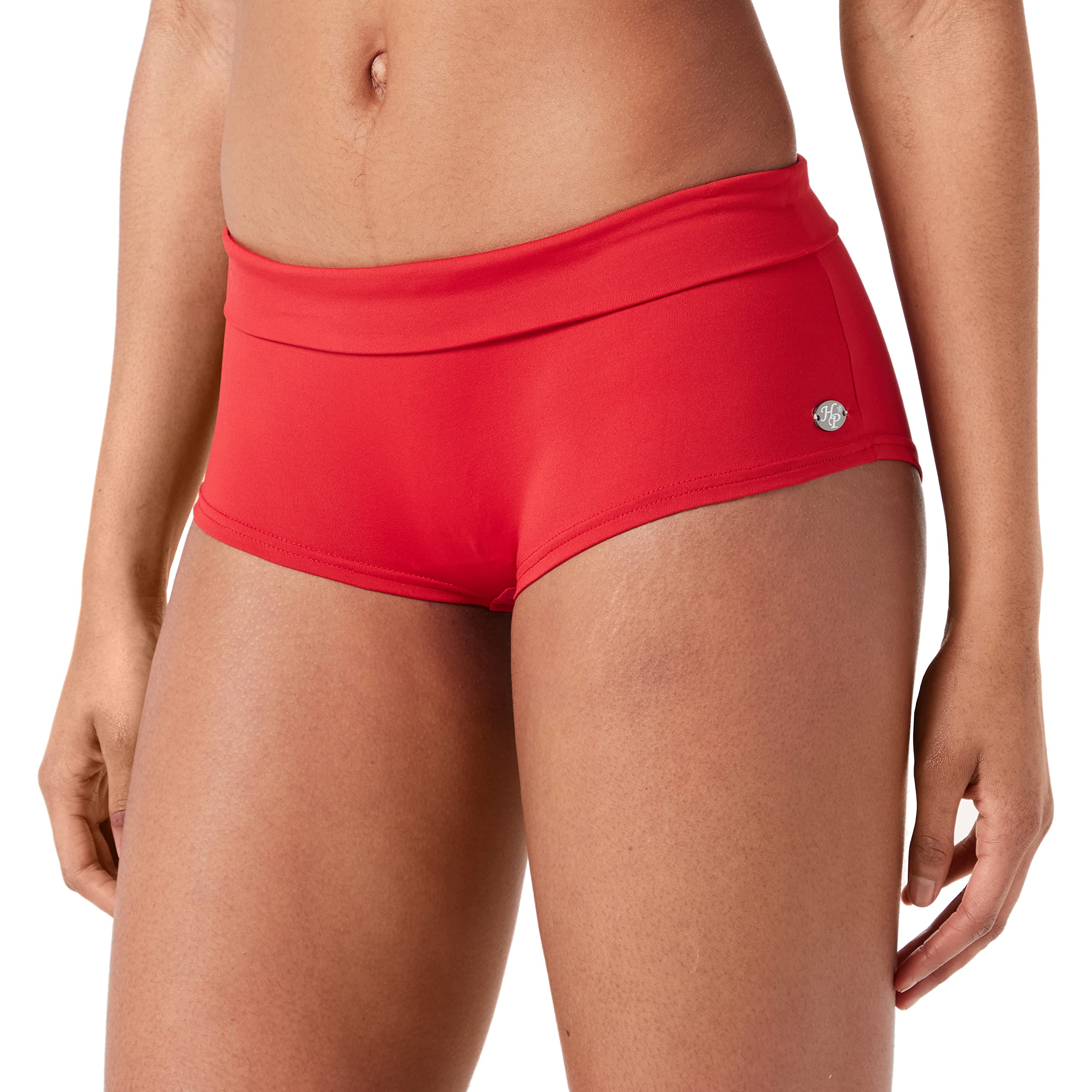 HAUTE PRESSION Women's T3007 CO10 Bikini Bottoms, Rouge Fonce,