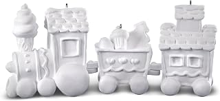 Hallmark Keepsake Christmas Ornament 2018 Year Dated, Make-Your-Own Train DIY Kit, 3 Pieces