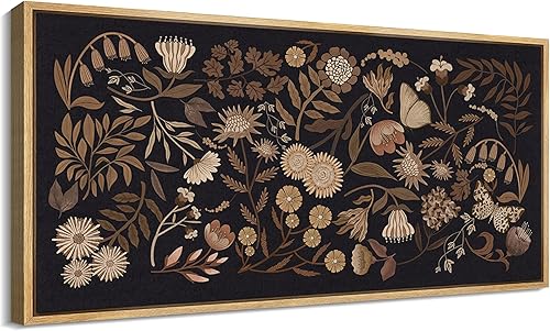 Miniatura 30 de MUDECOR Impresión en Lienzo Enmarcado Extra Grande Arte de Pared Contornos Abstractos Ilustraciones en Blanco y Negro Ilustraciones de Bellas Artes