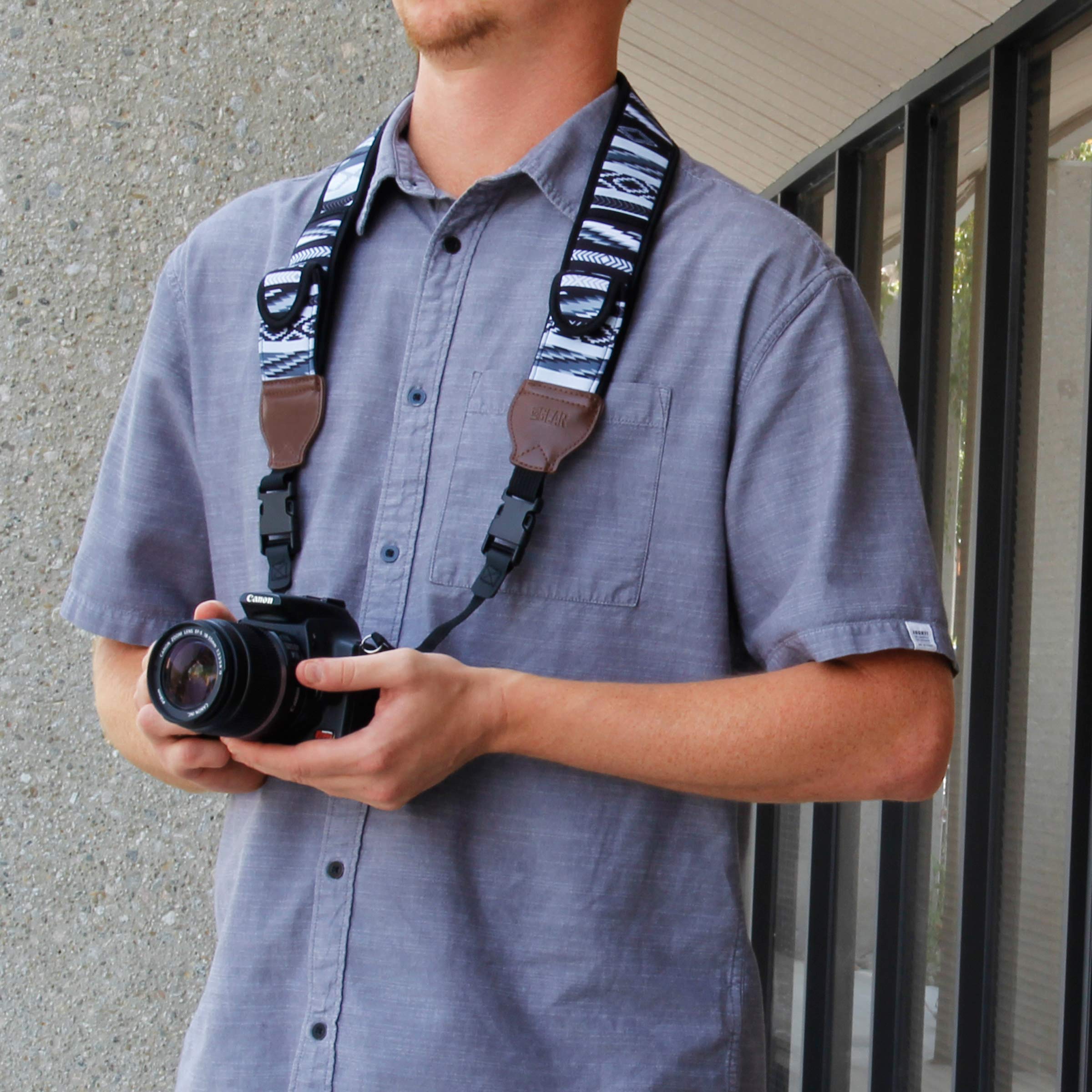 usa gear trueshot camera strap 3 point slinger for camera