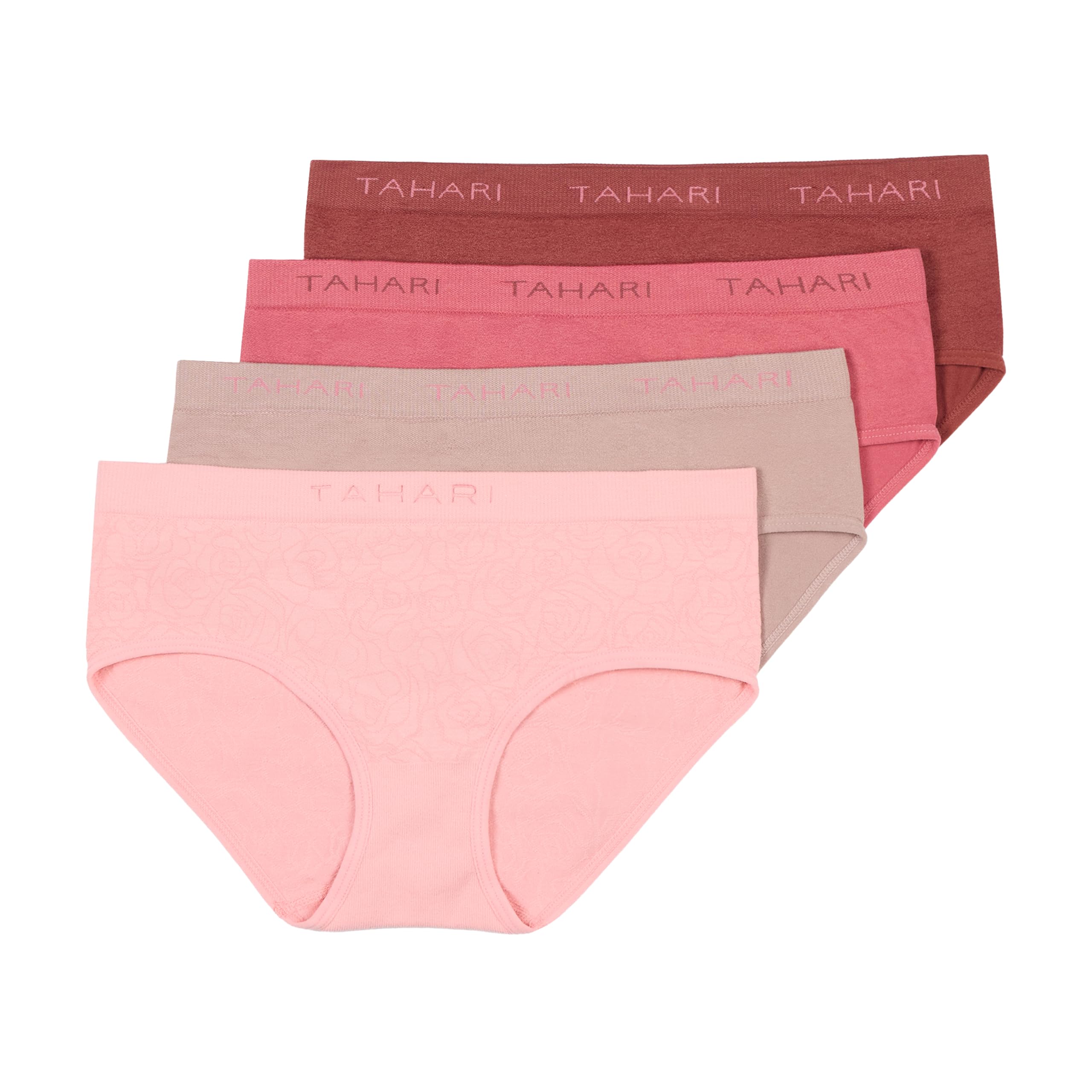 TAHARI Girls 4-pack Girls Hipster Underwear