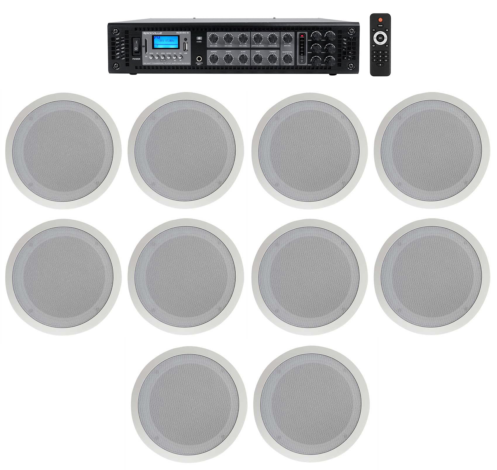 Rockville Commercial Receiver+10 8