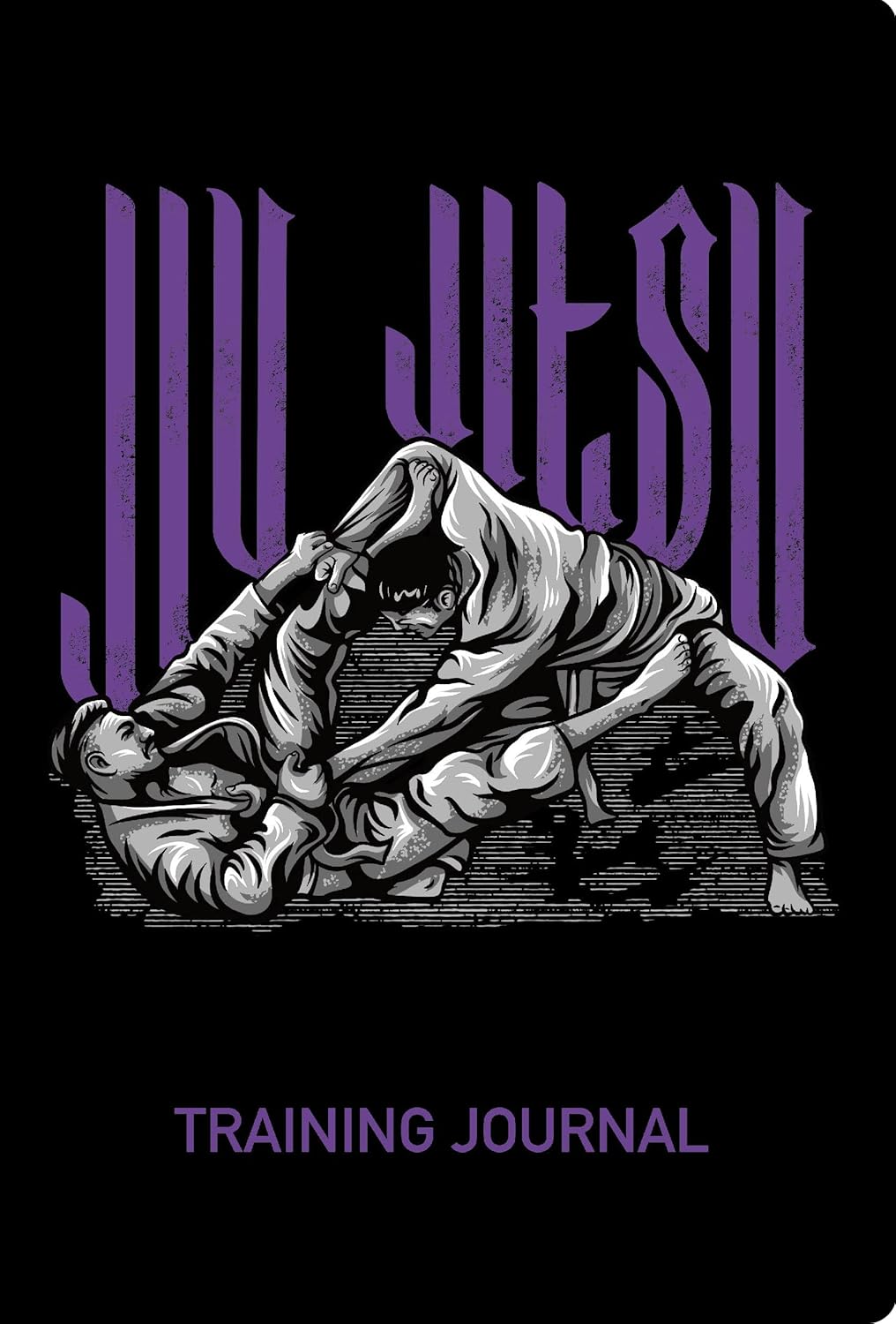 Bighorn Athletics All-In-One Jiu Jitsu Journal: A technique-based Journal that incorporates your Jiu Jitsu Goals, Health & Wellness, Purple