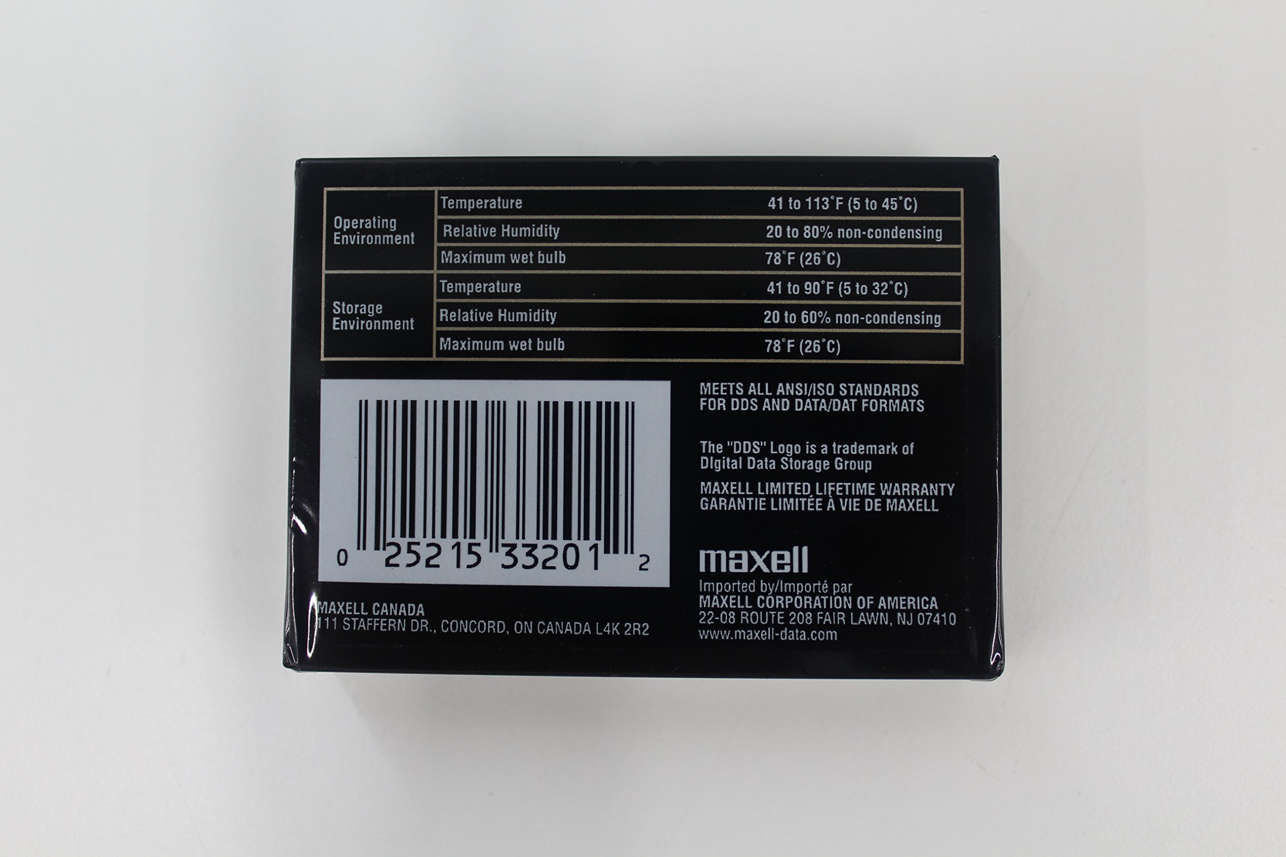 Amazon.com: Maxell HS-4/60s DDS 1.3GB 60m/187ft : Electronics