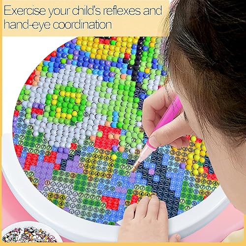 Miniatura 5 de 120 piezas de arcilla de pegamento para pintura de diamante, 6 colores de cera para arte de diamantes, suministros de arte de diamantes de 0.8 x 0.8