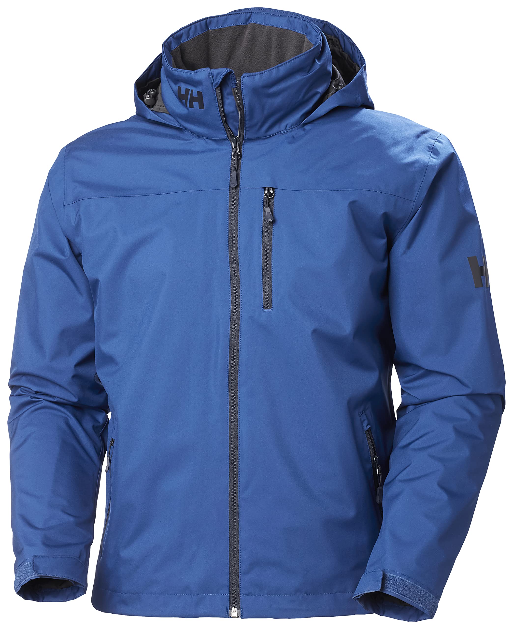 Helly-Hansen Crew Hooded Midlayer 2.0 waterdichte jassen voor heren met geïsoleerde winddichte zeilstof en opvouwbare capuchon