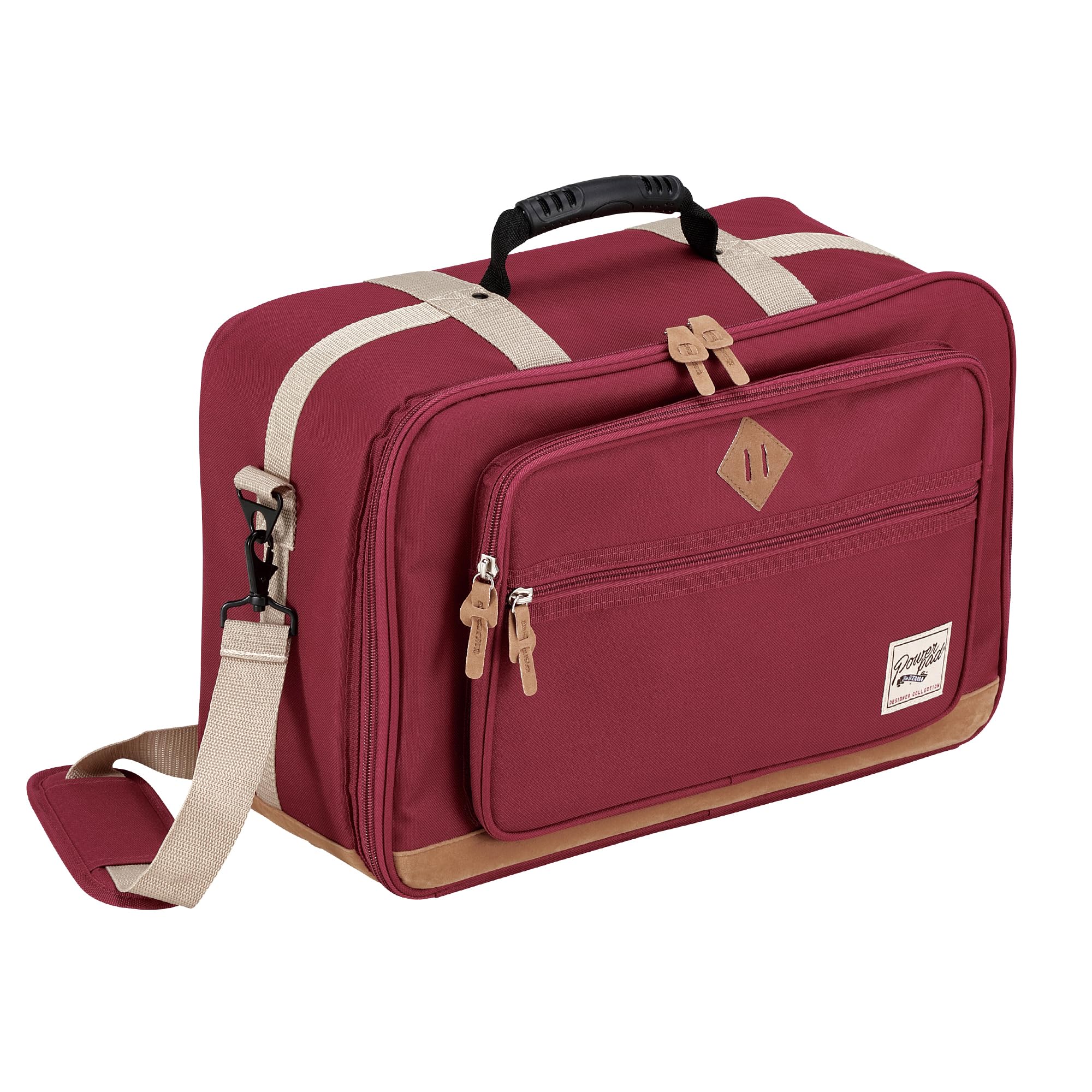 Tama TPB200WR Powerpad Drum Pedal Double Bag, Wine Red
