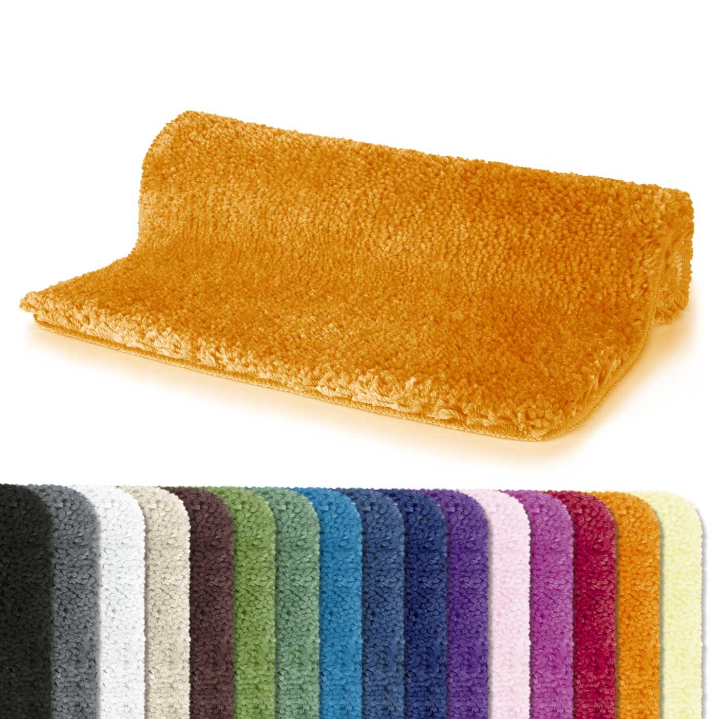 TAMA Tappetino da bagno in cotone 55x65 cm Marrone Scuro Spirella