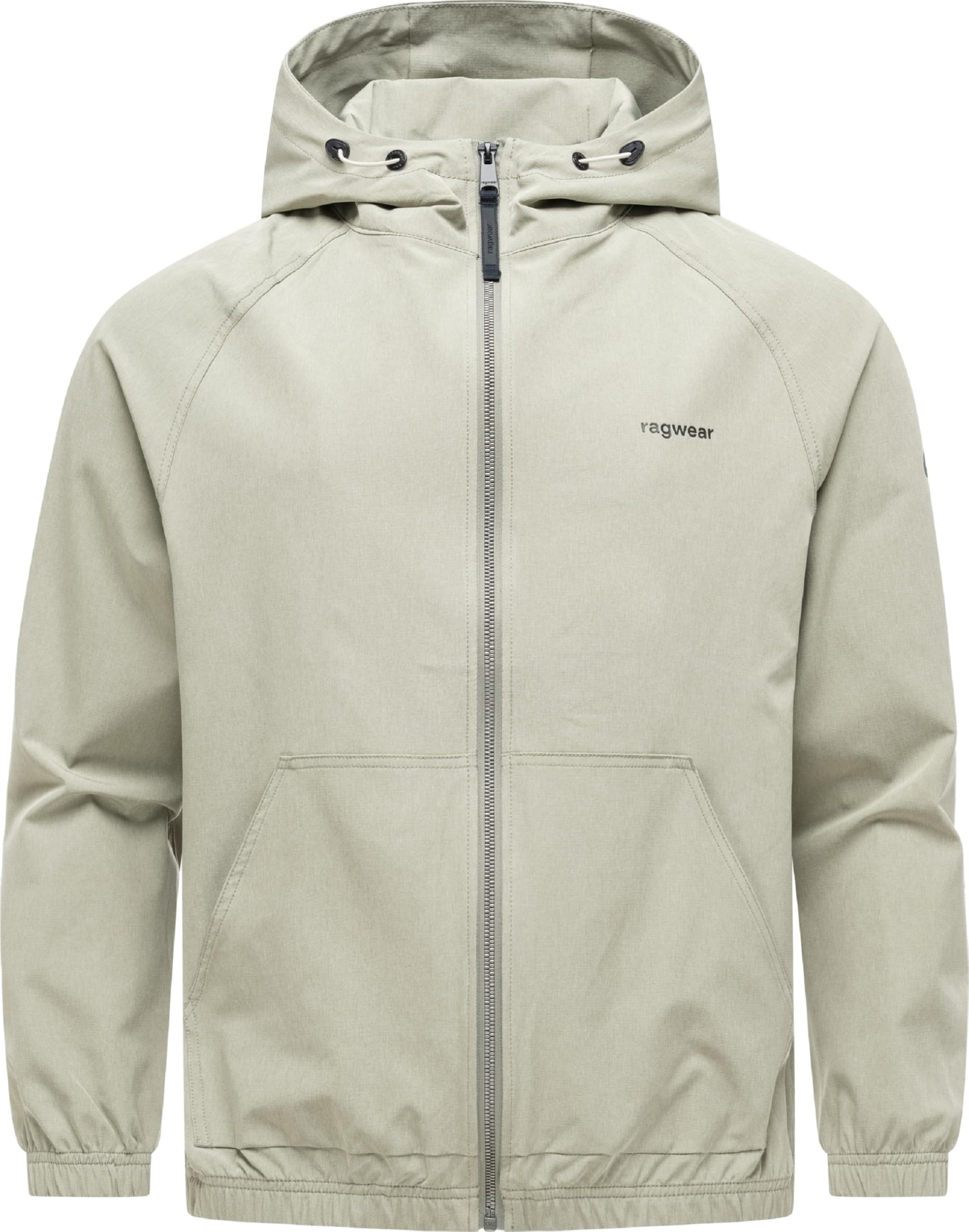 Ragwear Męska lekka kurtka przejściowa krótka kurtka z regulowanym kapturem Roog A Dusty Olive rozm. M