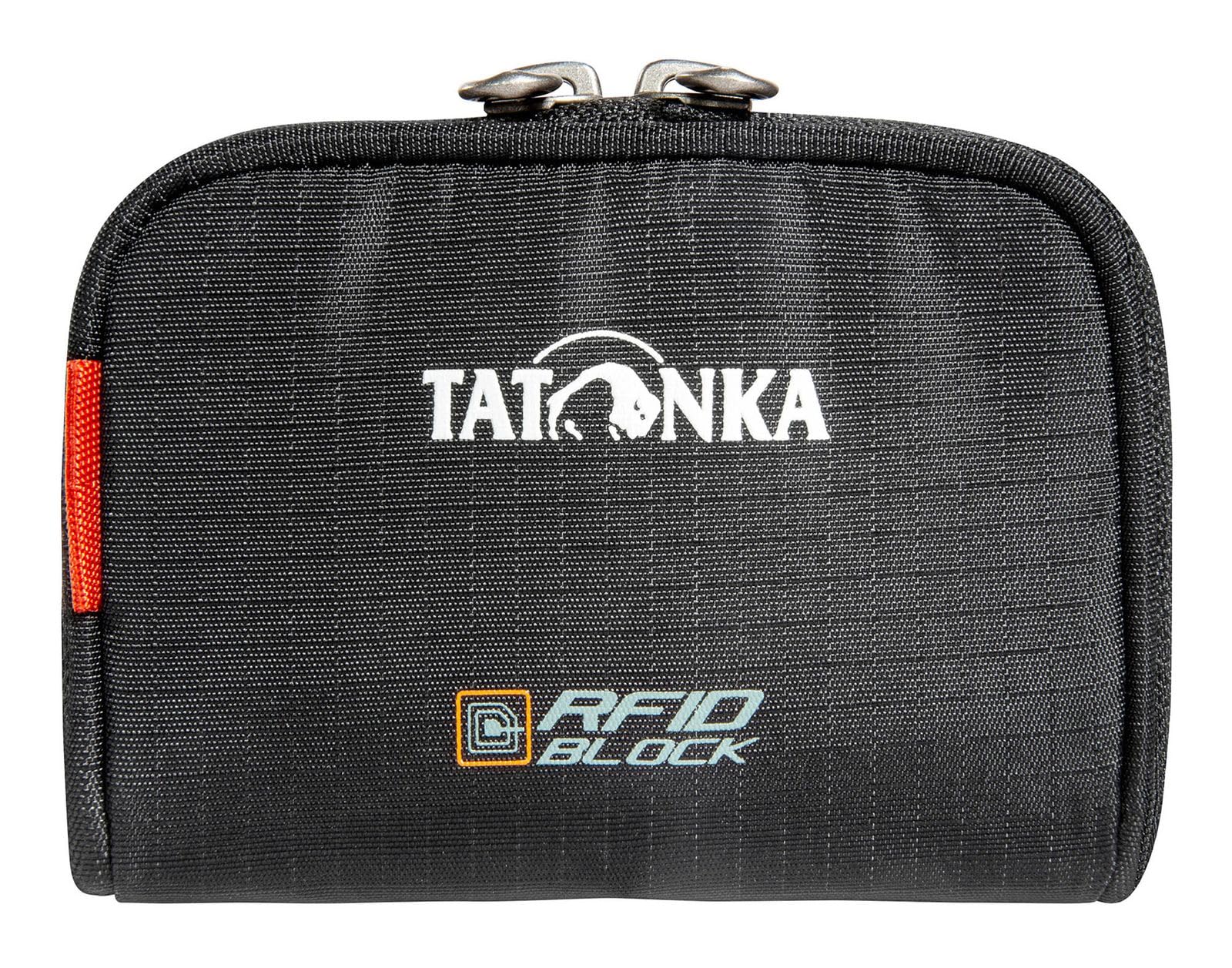 Tatonka Plain Wallet RFID Block – mały portfel z blokadą RFID – certyfikat TÜV – kieszeń na monety, przegródki na karty kredytowe