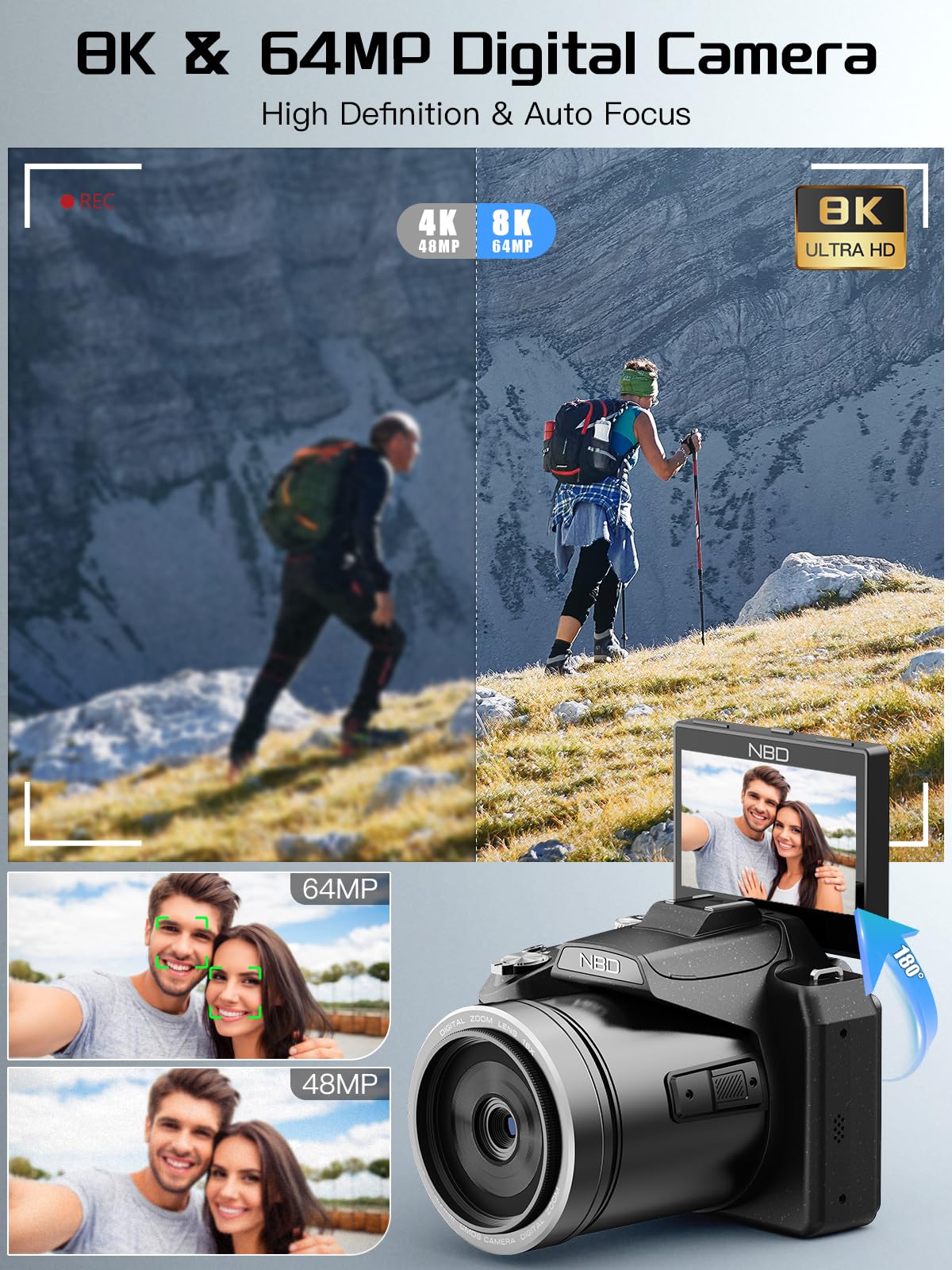 8K ULTRA HD ビデオカメラ 64MP Amazon.com : MURAUX 8K 64MP Video Camera Camcorder with IR Night