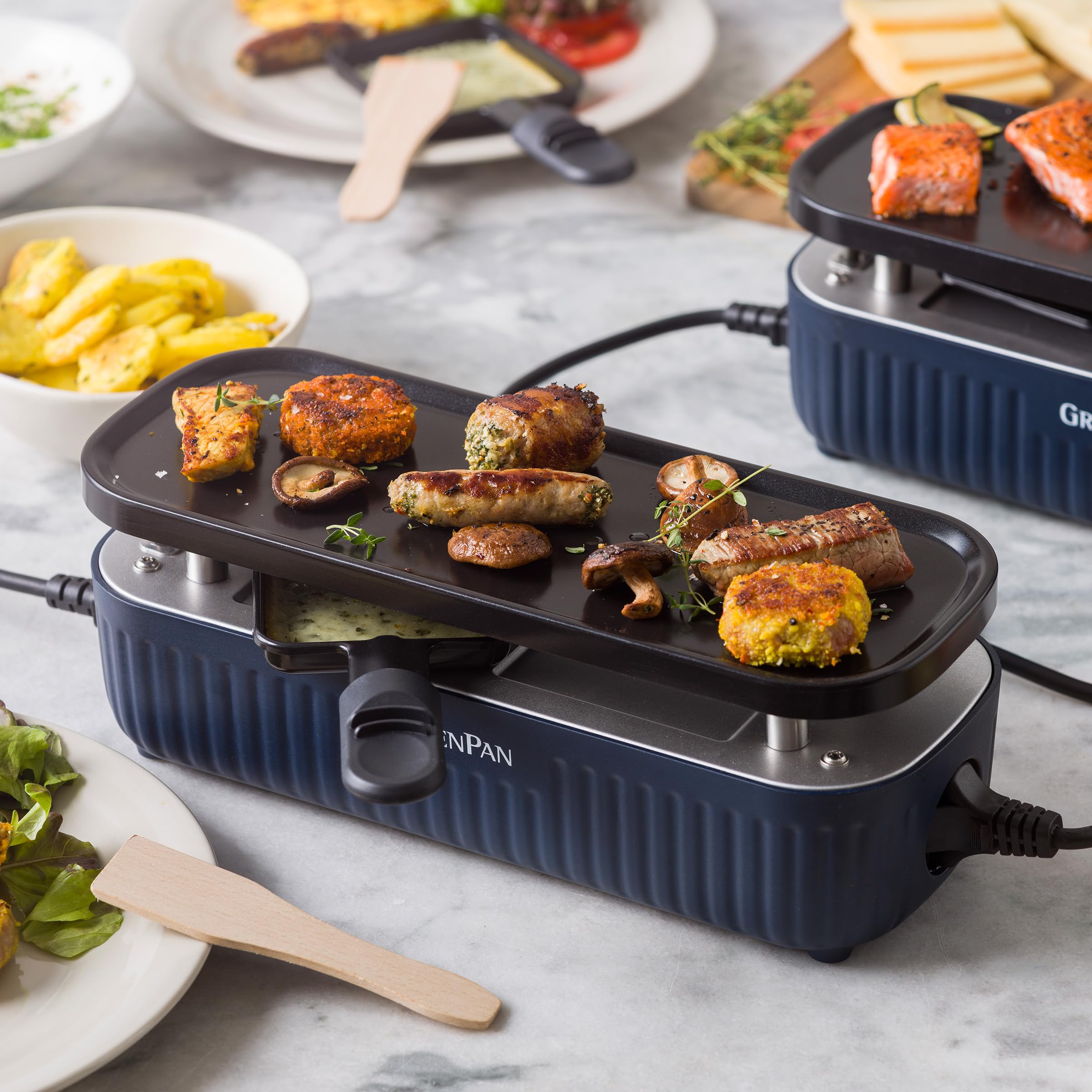 GreenPan Silhouette Connect Gourmet, powłoka ceramiczna, powłoka