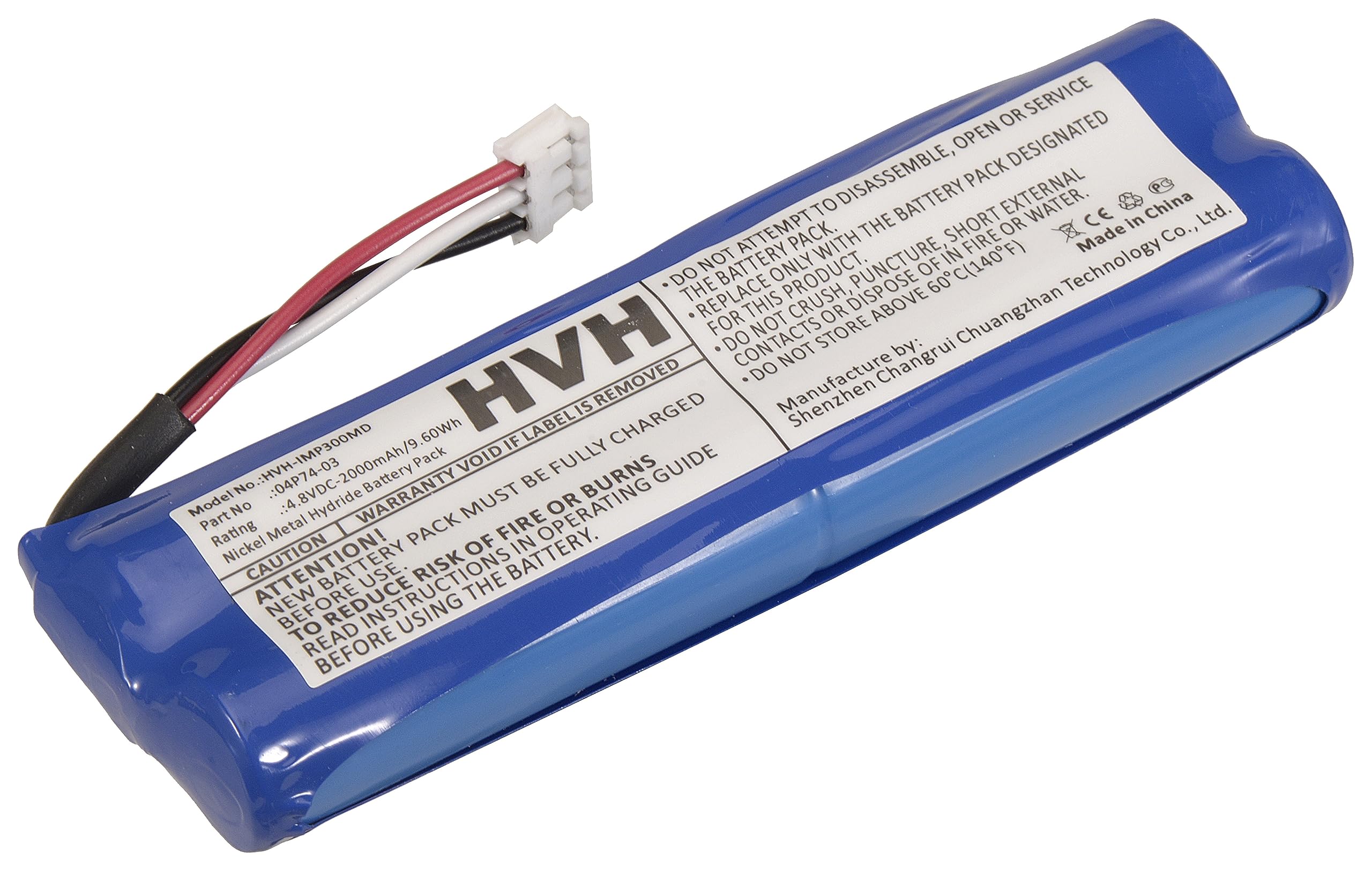 HVH 2000mAh Battery Replacement for I-Stat 04P74-03, Printer PR-300
