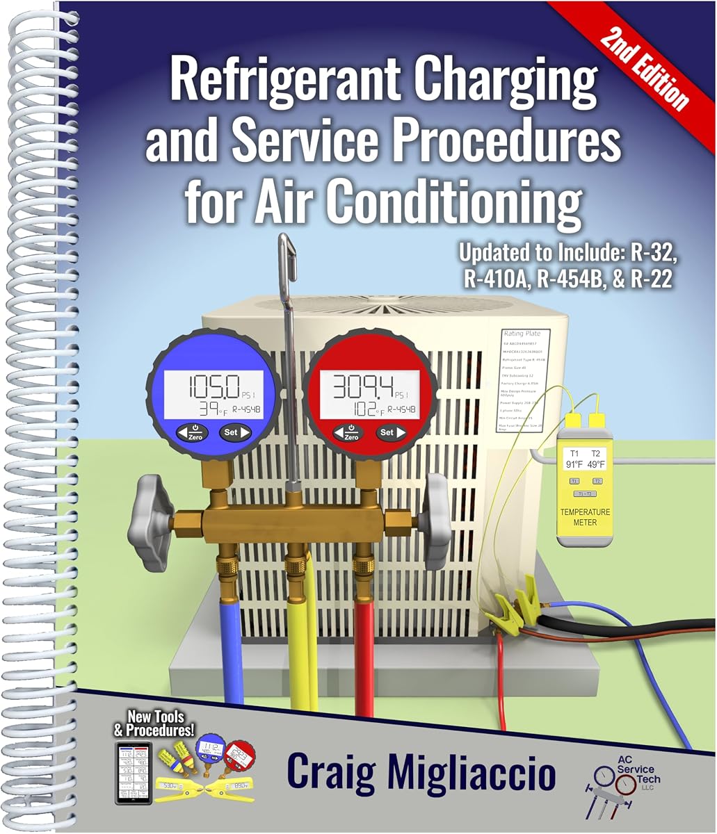 Refrigerant Charging and Service Procedures for Air Conditioning 2nd Edition