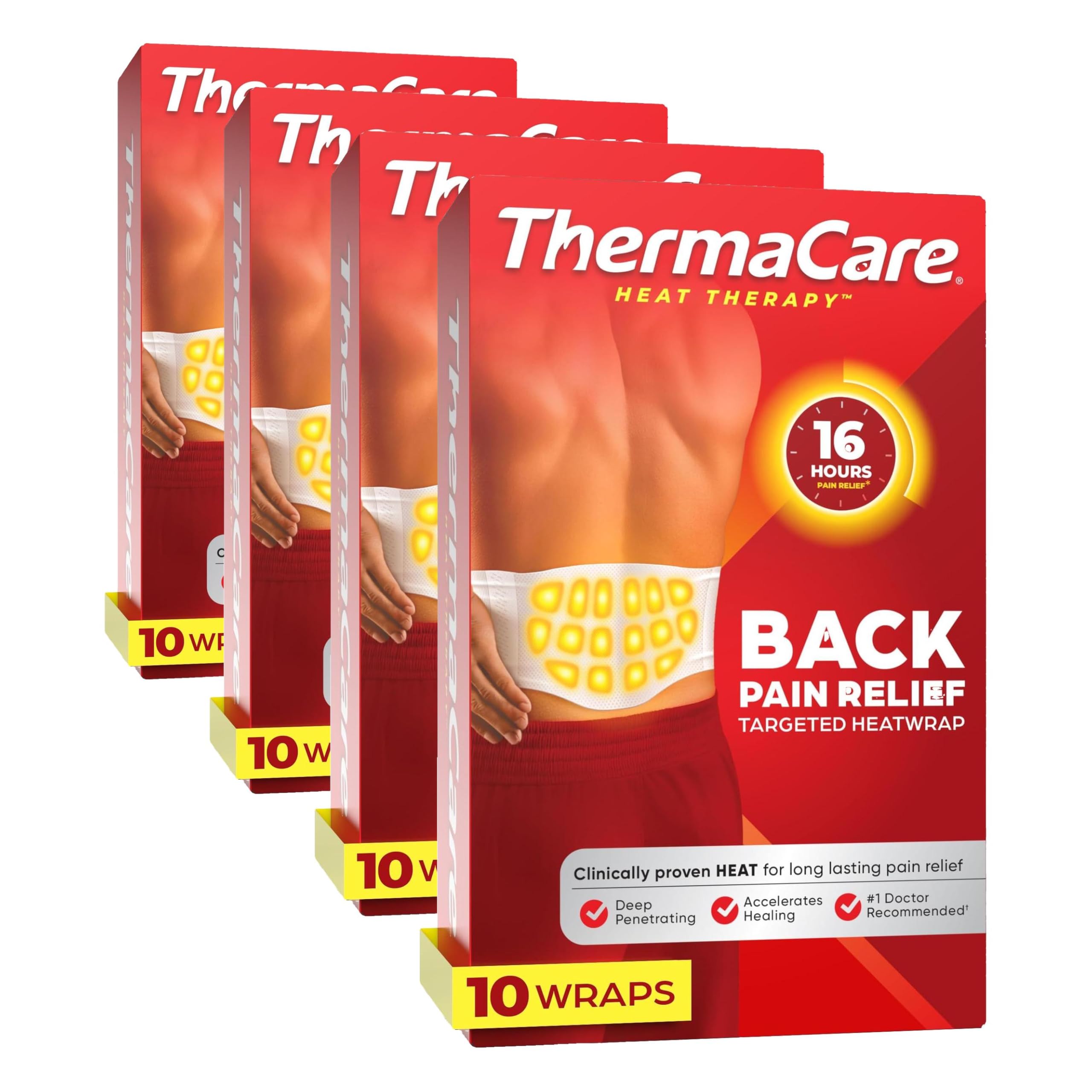 ThermaCare Heat Wraps - Back Pain Relief -13