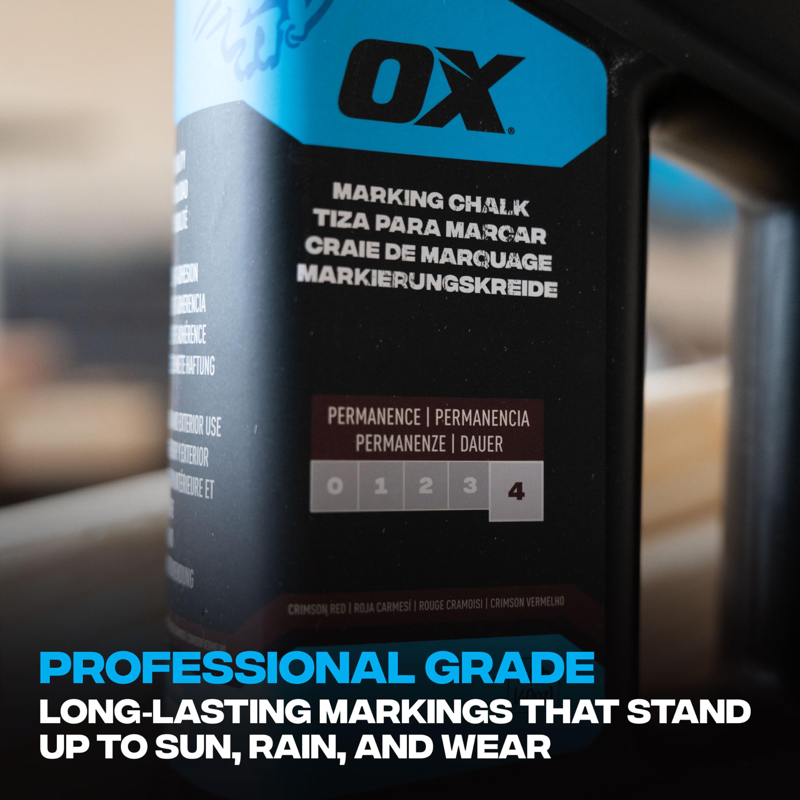 OX Chalk Line Powder Red 2.5 lbs - Permanent Chalk Refill — Amazon image 7