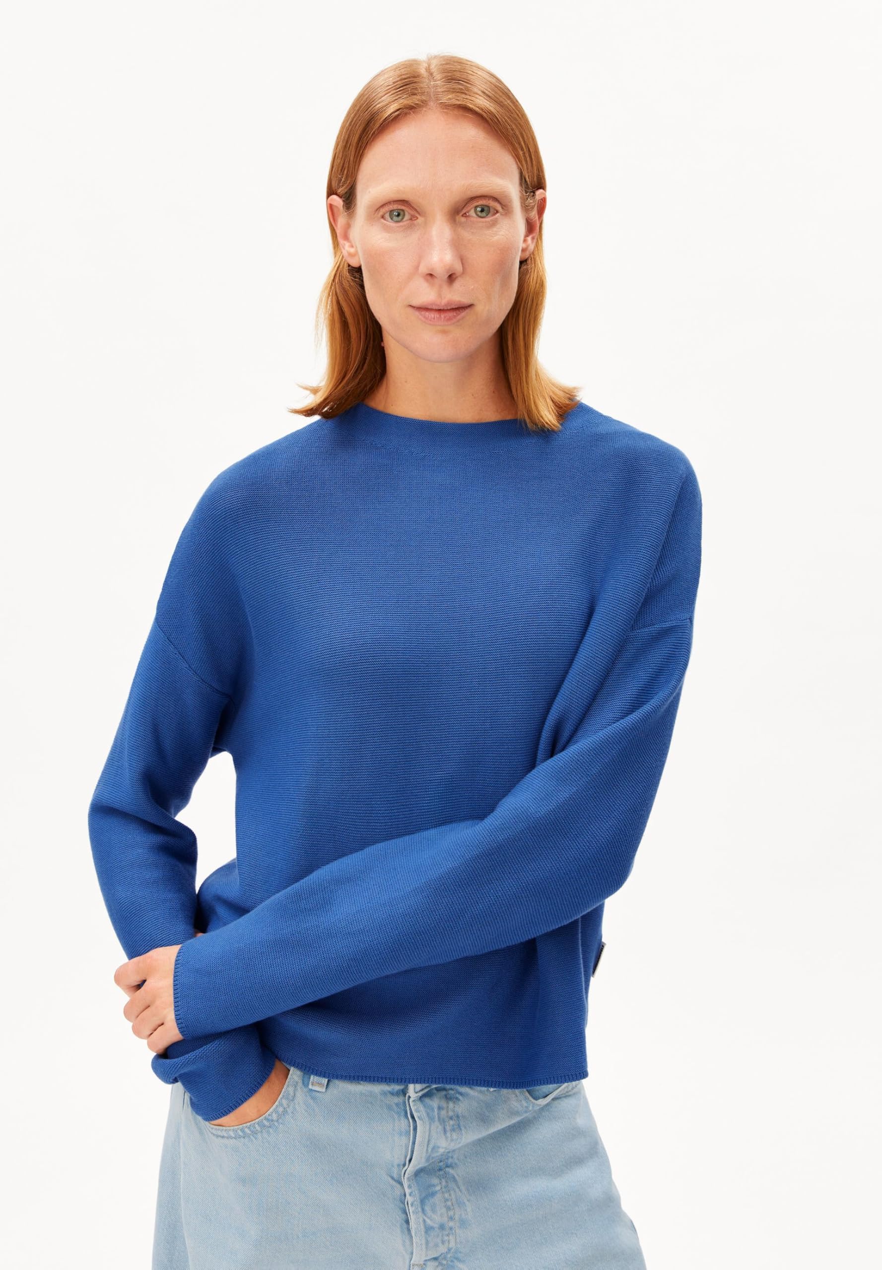 ARMEDANGELS Damen Pullover aus Bio-Baumwolle MERINAA Loose Fit