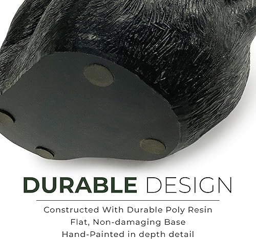 Miniatura 3 de Rivers Edge Products Soporte para botella de vino estándar de 25.4 fl oz, decoración de cocina de poliresina pintada a mano, decoración única y