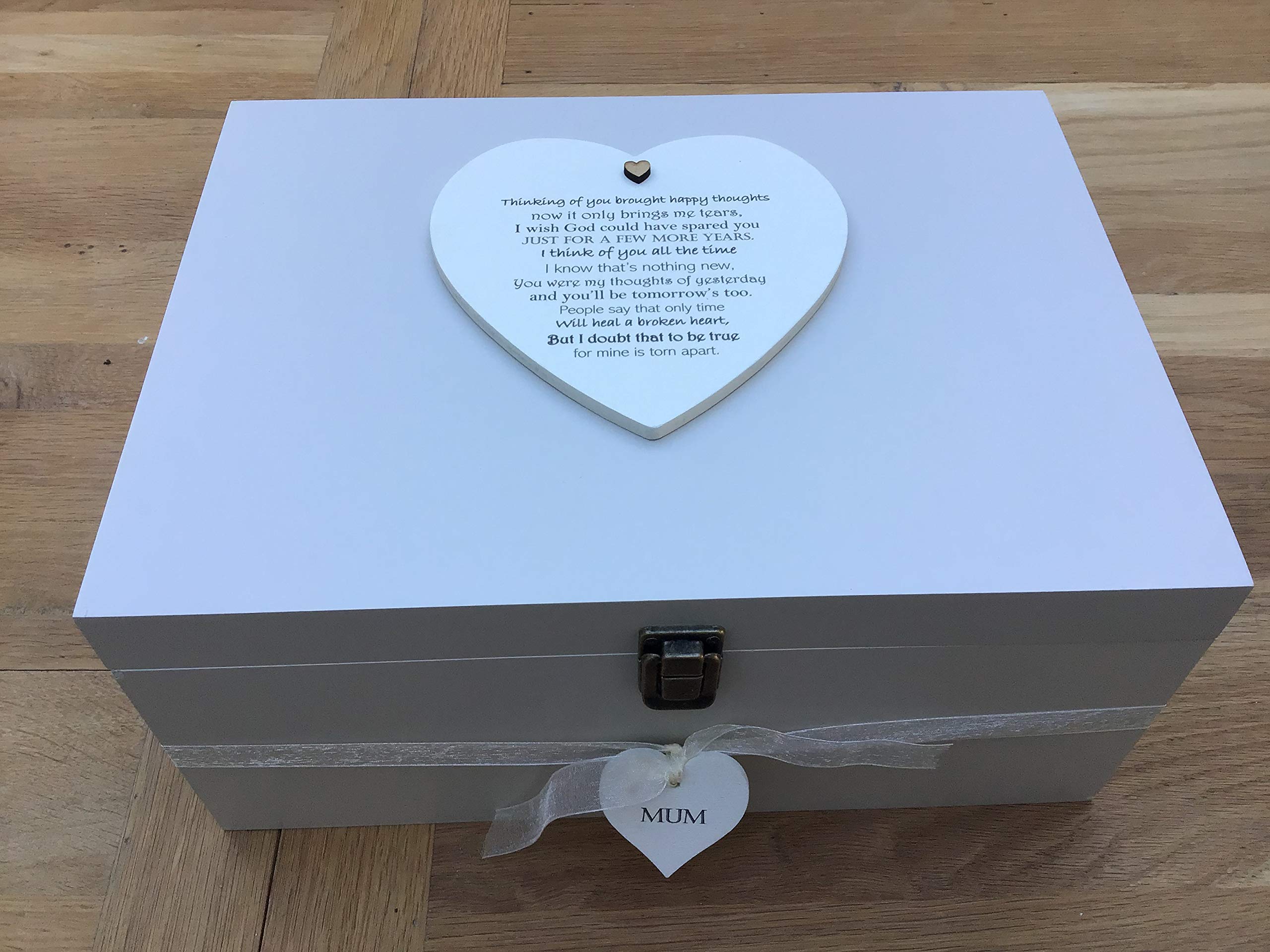 Mamma Memoriale Mam Box Mamma Memory Box molto grande scatola personalizzata qualsiasi nome mamma mamma mamma mamma lutto