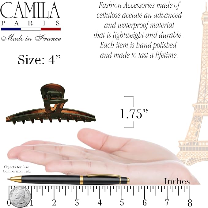 Pinza para cabello Camila Paris CP2371 con doble diente miniatura 3