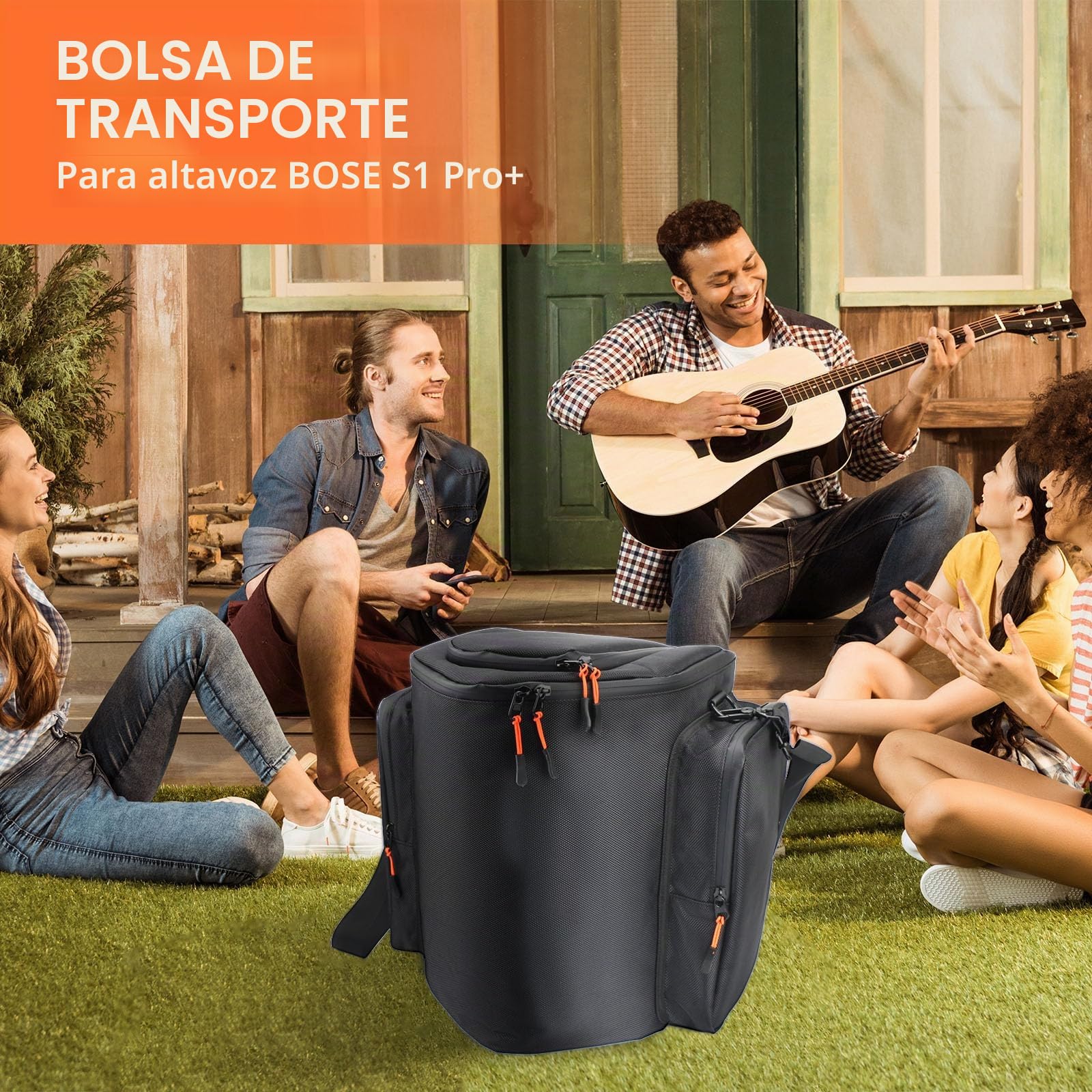 Bolsa de almacenamiento y transporte para el sistema de altavoces PA inalámbrico Bose S1 Pro, bolso de mano, accesorios para altavoces Bluetooth portátiles Bose S1 Pro+