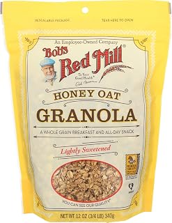 Bob's Red Mill 4708 Bob's Red Mill Honey Oat - 4x12 OZ