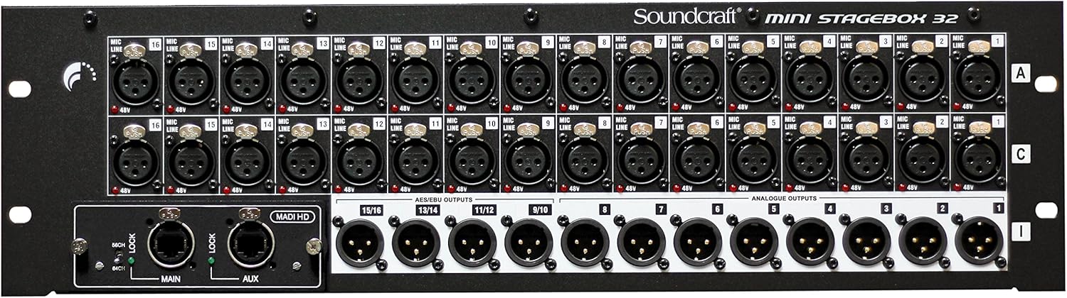 Exсluѕіvе Soundcraft MSB-32R 32-channel Mini Stagebox