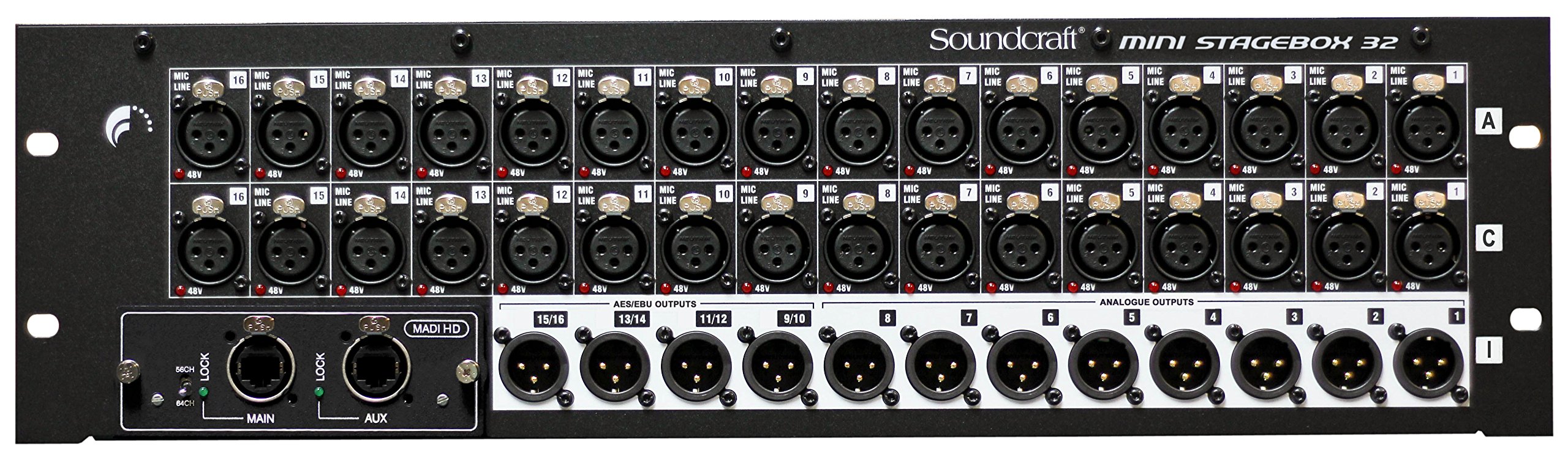 Amazon.com: Soundcraft MSB-32R 32-channel Mini Stagebox : Musical