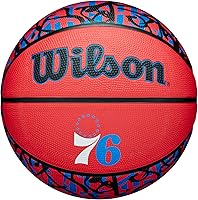 Vista 21 de Wilson NBA Team Balones de baloncesto con diseño de grafiti - Talla 7 - 29.5