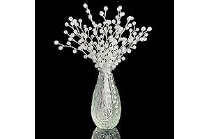 32 Stems Acrylic Crystal Flower Branches