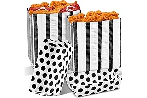 Zhehao 100 Pcs Paper Food Boat Trays Soccer Theme