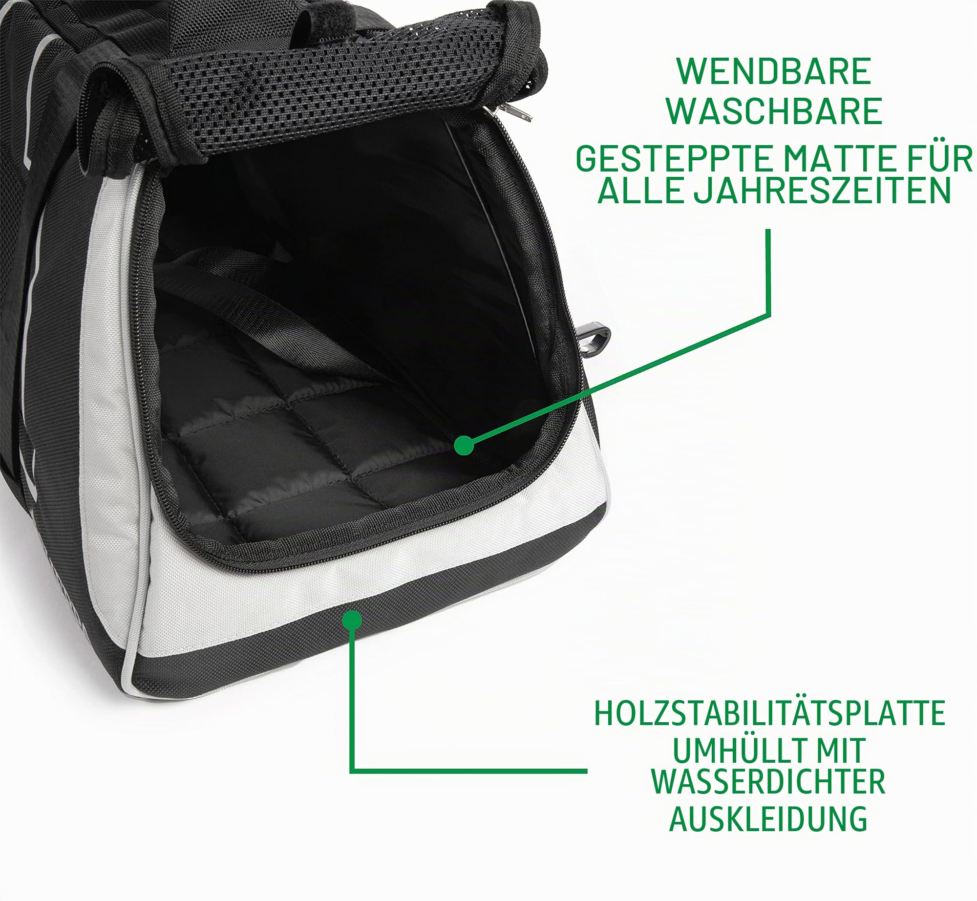 Sherpa Forma Frame Transportbox für Haustiere, Crash-getestet, von Fluggesellschaften zugelassen und garantiert an Bord, Schwarz, Größe M